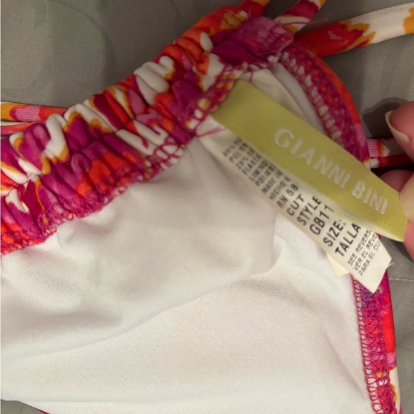 Gianni Bini bright bikini swimsuit S - Picture 5 of 6
